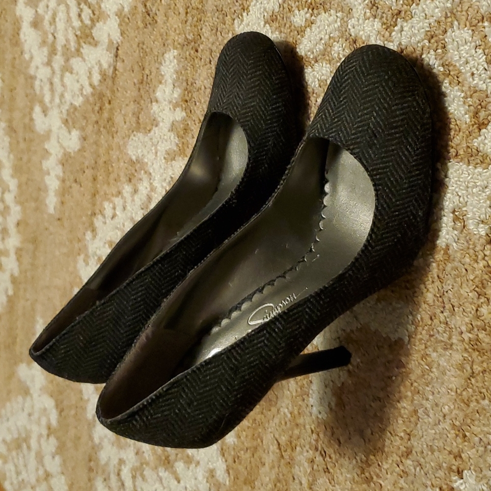 Jessica Simpson Henri Harringbone Pumps